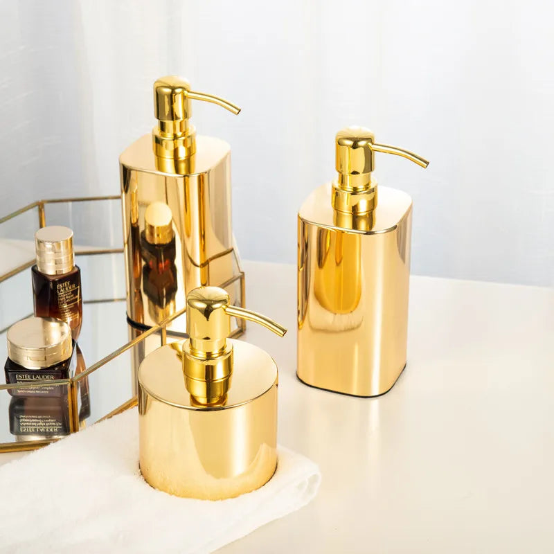 Stainless steel soap dispenser for bathroom - view 5