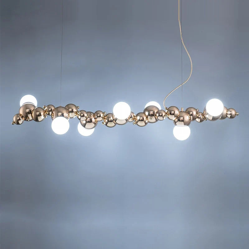 Chandelier led molecular design with variable intensity trend 2024 - view 3