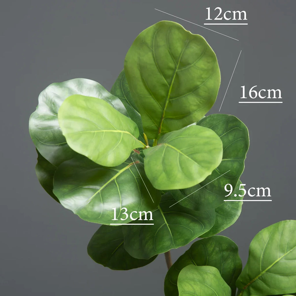 Artificial ficus tree branch for interior and exterior decoration - view 4