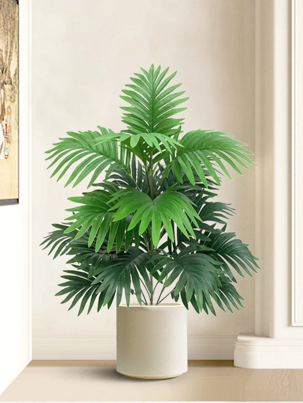 Artificial palm with tropical leaves for interior decoration - view 6