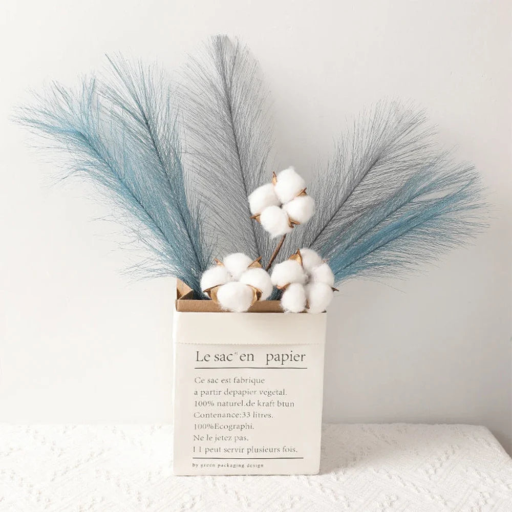 Artificial pampas set for wedding decoration party - view 3
