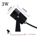 Waterproof led lamp for outdoor lighting garden and trail - Hot white 3000K / 3 W CA 85-265 V