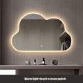 Luxury horizontal cloud mirror with led lighting for makeup - 60x40cm