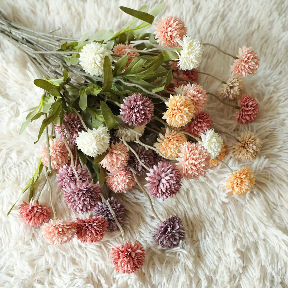 Artificial flowers dandelion decoration wedding gift bouquet saint-valentin - view 5