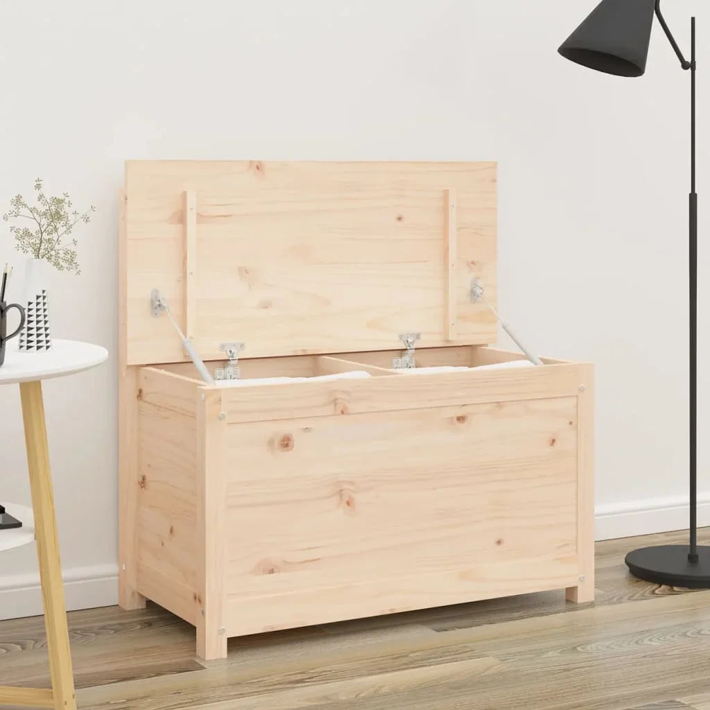 Wooden bench with convenient storage for your interior - view 2