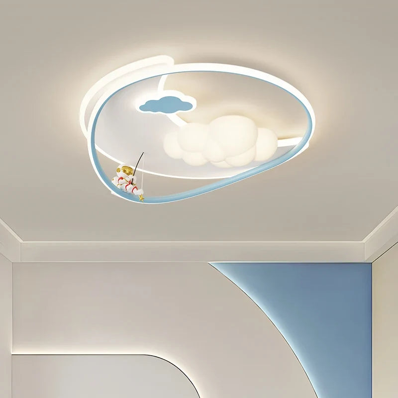 Modern child bedroom lamp with creative star protection - view 3