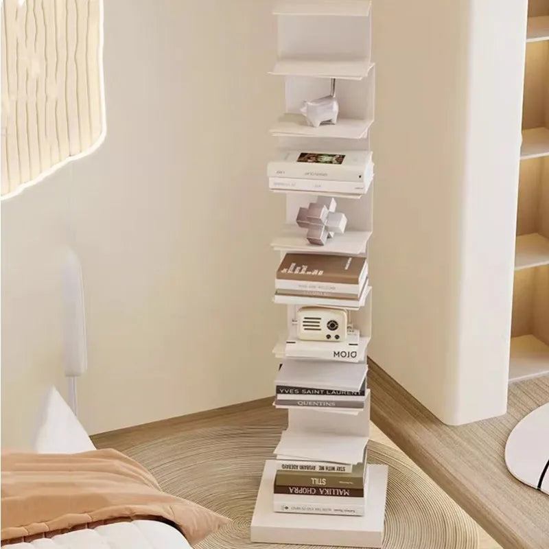 Metal minimalist shelves for elegant and practical storage - view 6