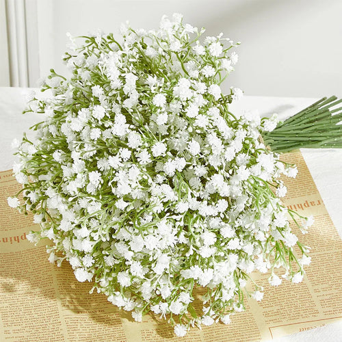 10 or 15 artificial flowers for wedding decoration - view 2