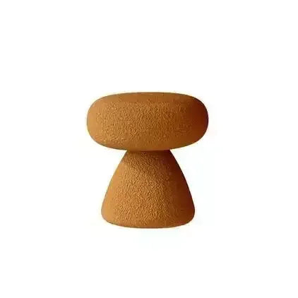 Nordic changing stool for bedroom and living room - Round Coffee Stool
