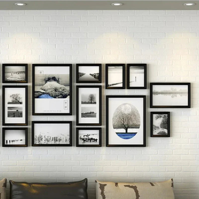 Set of creative photo frames for modern decoration - view 6