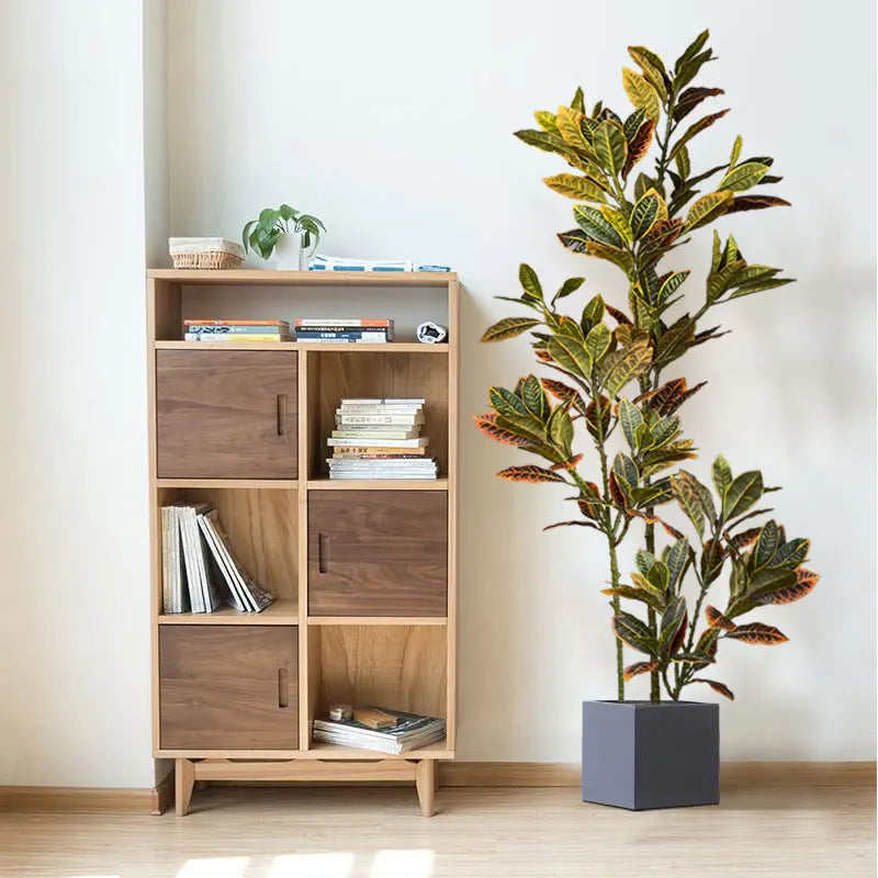 Large tropical artificial rubber tree for outdoor interior decoration - view 2