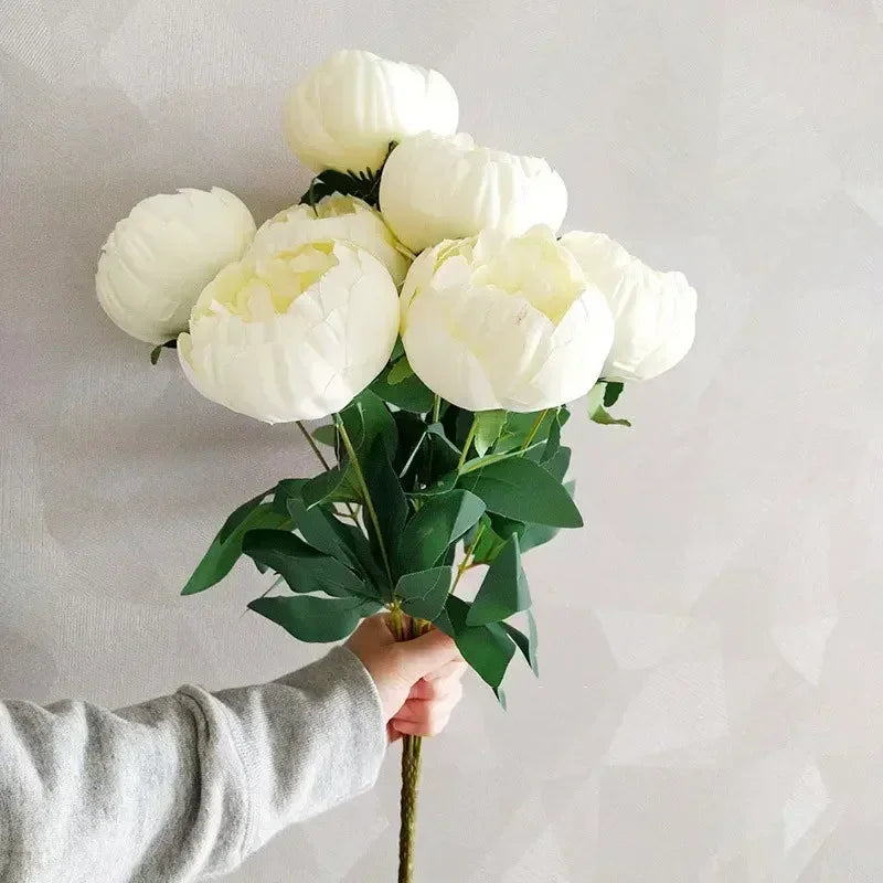 Artificial peonies bouquets for elegant interior decoration - view 3