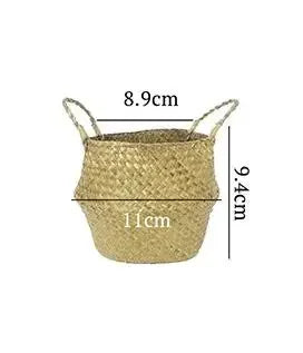 Wicker hanging basket for storage and decoration - 11CM XXS