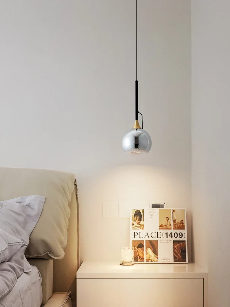 Modern bedside lamp with adjustable magnetic suction - view 4