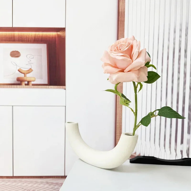 Artificial pink flowers for elegant and modern interior decoration - view 5