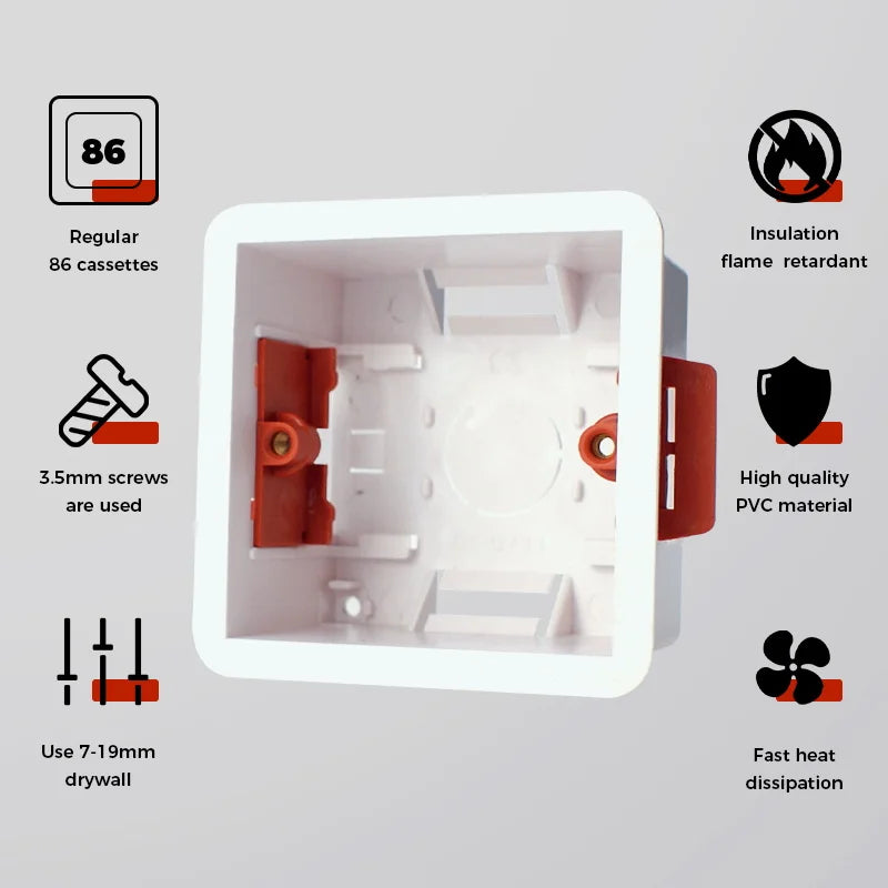 In-fitting box for sockets and switches - view 5