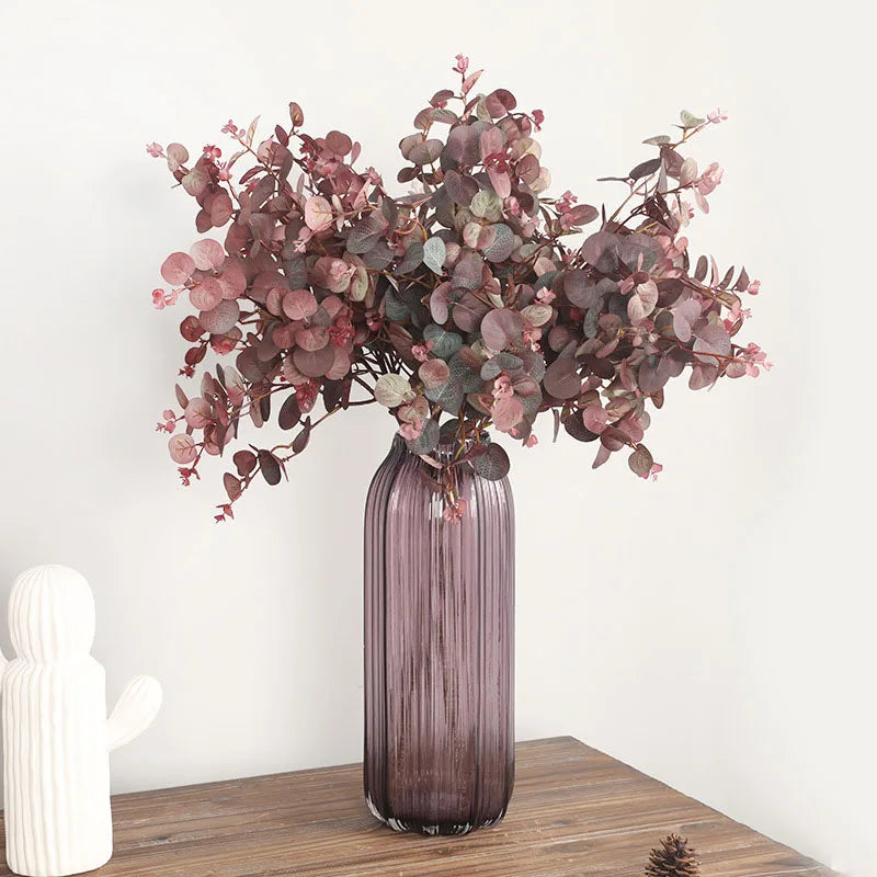 Eucalyptus tree branch luxurious decoration artificial plant - view 3