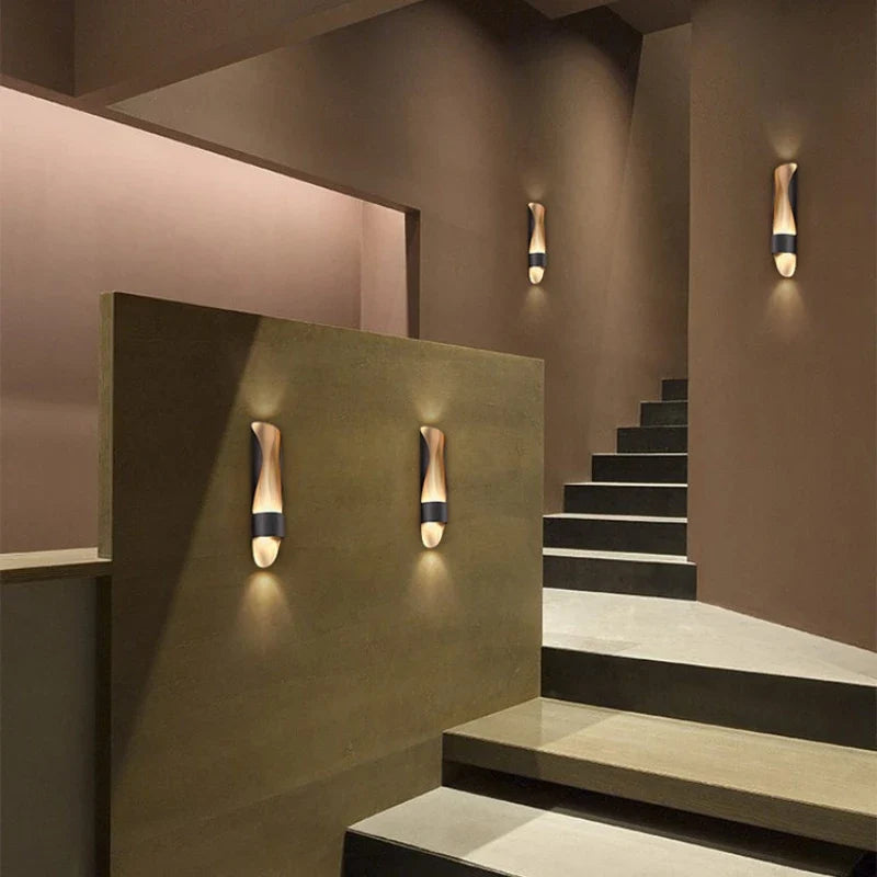 Industrial wall sconce for modern and minimalist interior - view 4