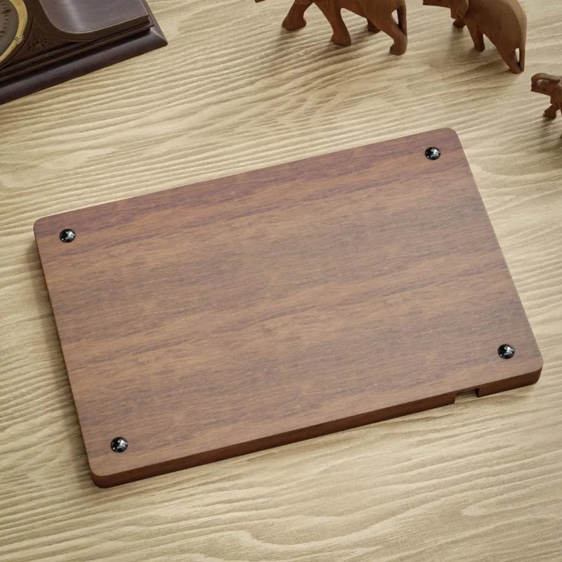 Wooden storage box for office and accessories - view 3