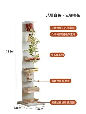 Multifunction shelf for coffee and decorative books - Style15