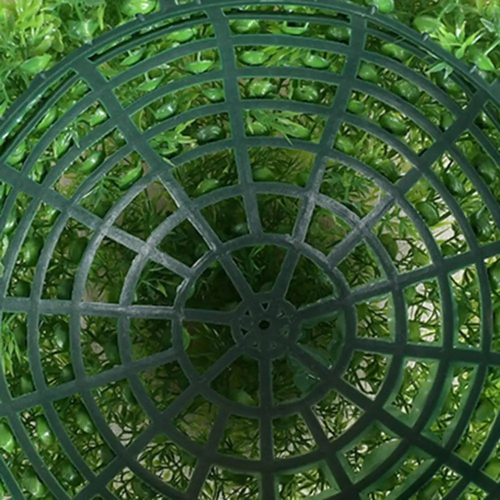 Decorative artificial topiary ball for uv resistant garden - view 4