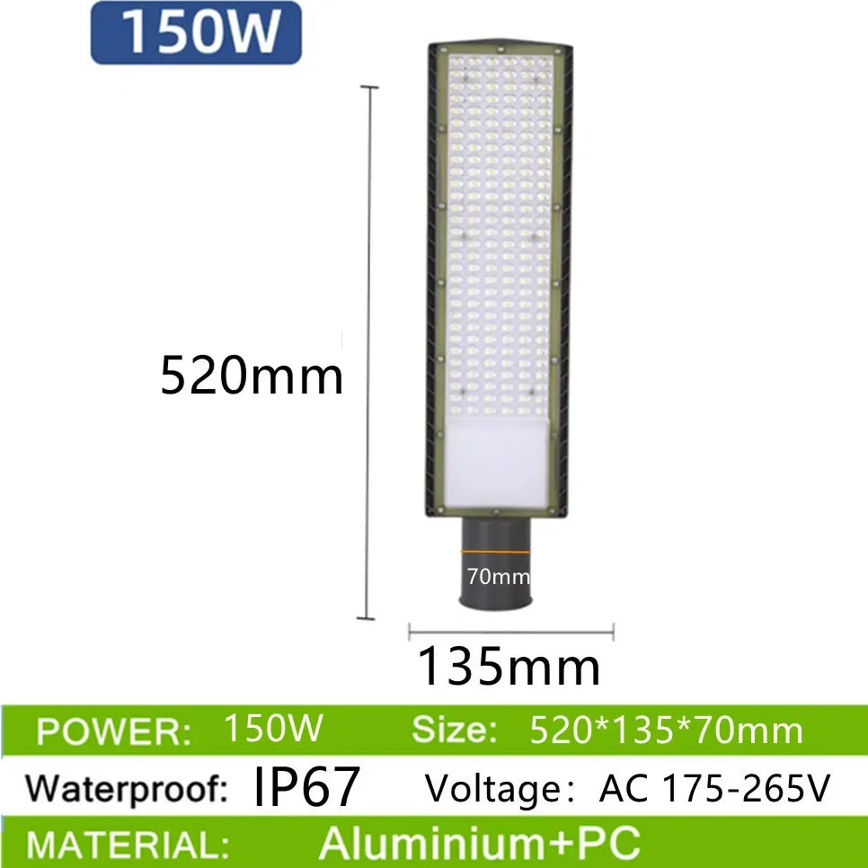 Wall sconce in waterproof and durable aluminium - 150 W / White light