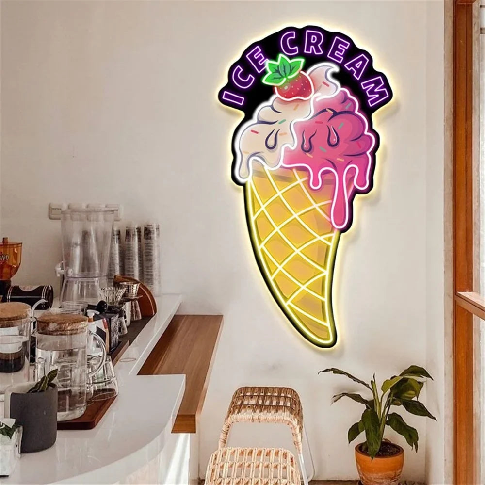 LED wall sconce for light decoration children and coffees - view 4