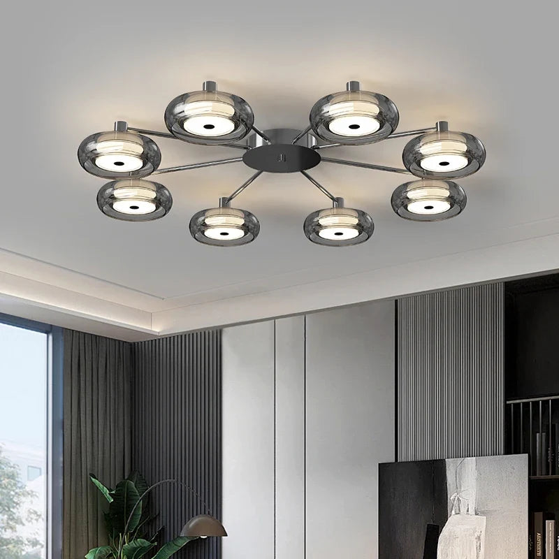 Italian ceiling lamp design modern interior lighting minimalist luxury - view 2