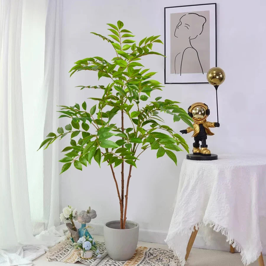 Large artificial branch of ficus for interior and exterior decoration - view 2
