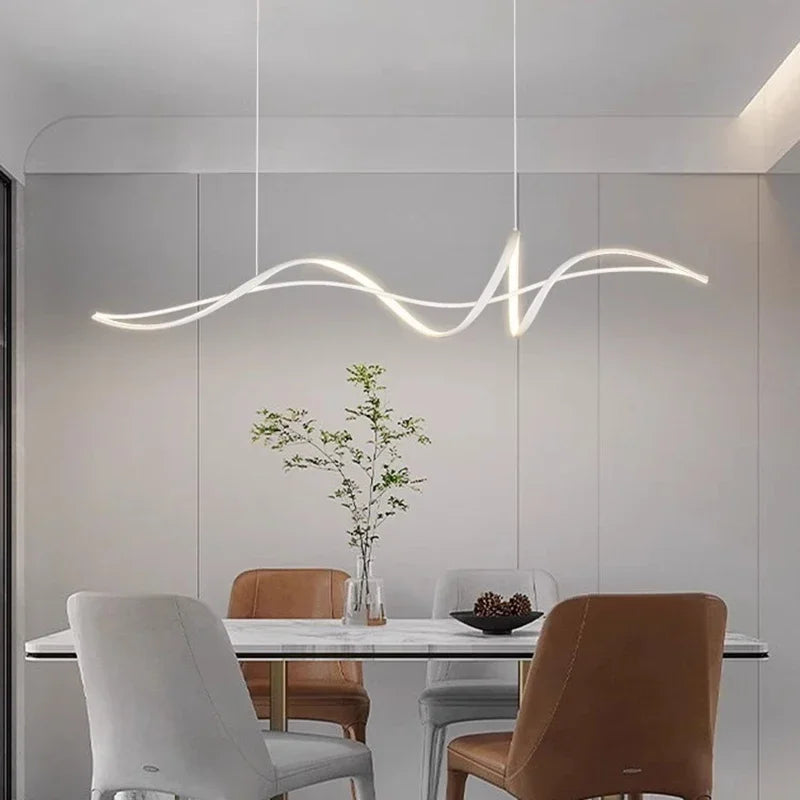 2024 Modern Home Decoration Circular LED Lights, Living Room Chandeliers, Dining Room Chandelier, Indoor Lighting - view 4
