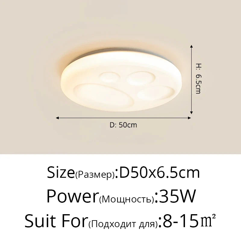 Modern decorative led ceiling for adjustable lighting - One / Trichromatic Light