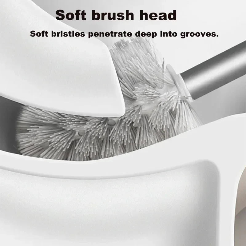 Wall cleaning brush made of aluminum without blind angle - view 4