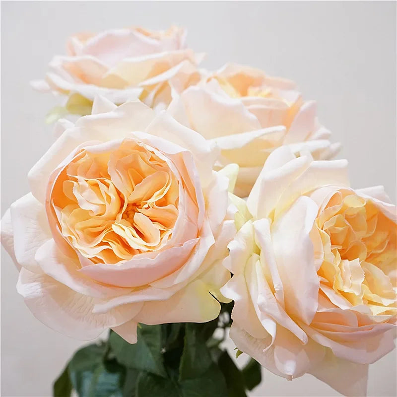 Artificial rose branch for a romantic and decorative gift - view 3