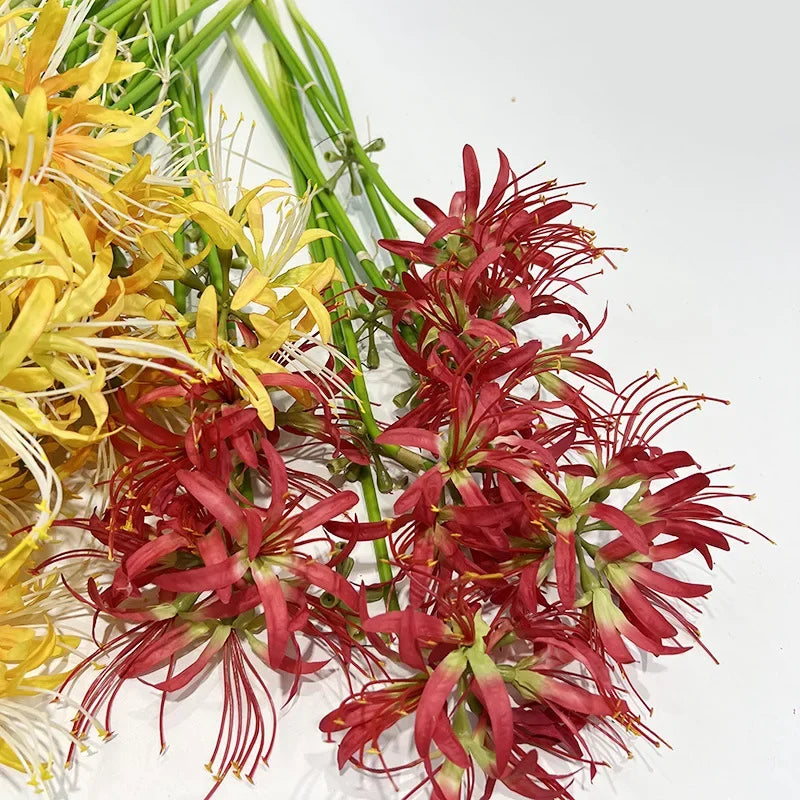 Artificial flowers orchid decoration mall green plant - view 6