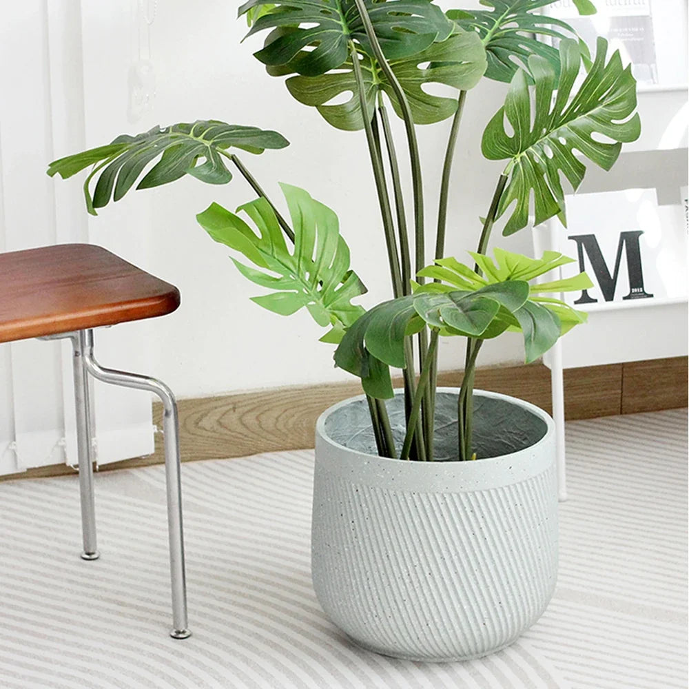 Silicone mould for European design concrete flower pot - view 3