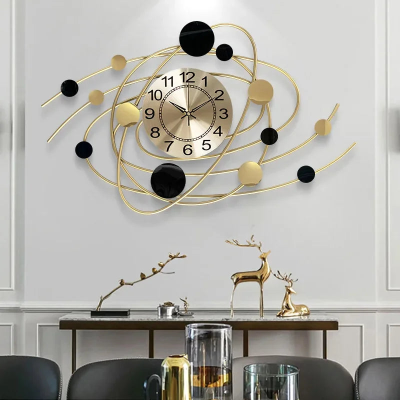 Modern elegant wall clock for interior decoration - view 5