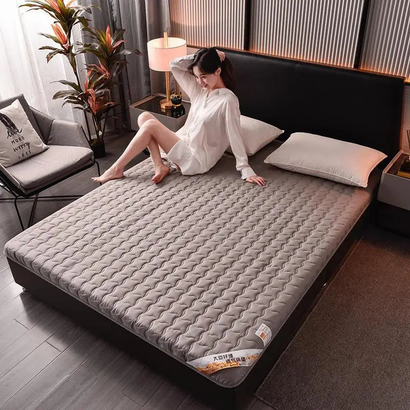 Cotton sponge surmatelas for king size bed and floor cushion - view 3