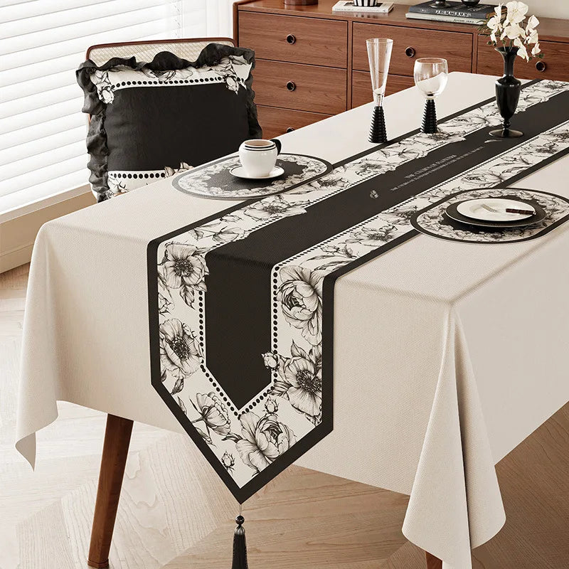 Vintage floral country spirit table runner - 30x120cm