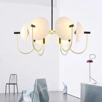 Creative bedside lamp medieval style glass minimalist