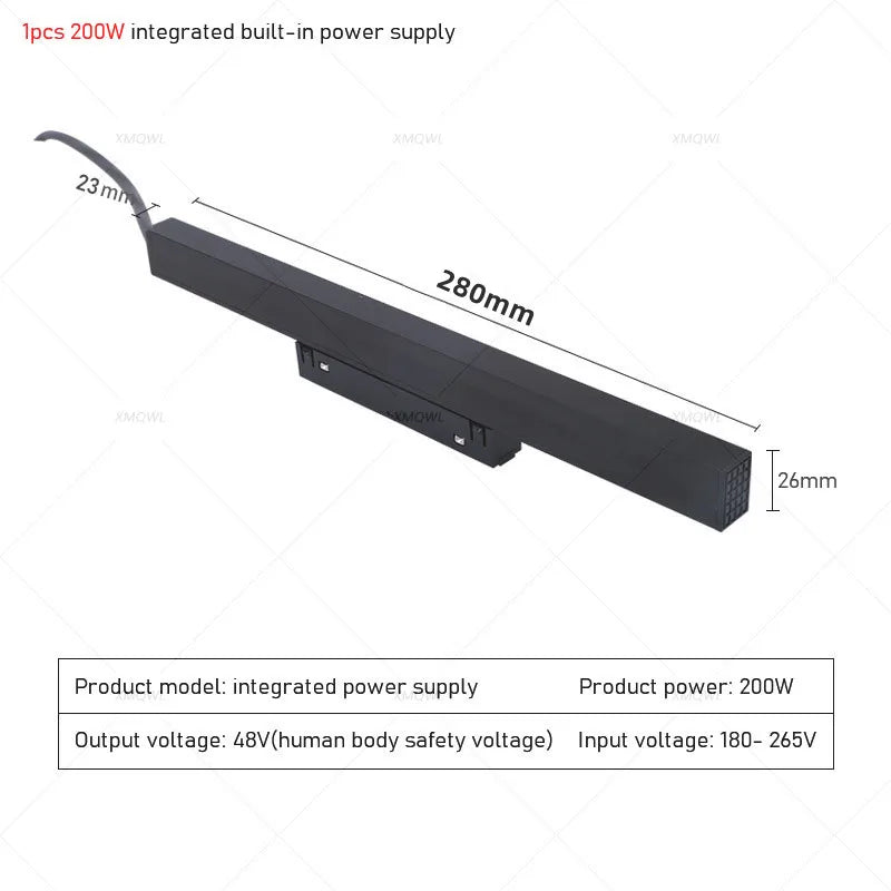 Intelligent voice-controlled lamp with integrated lighting - Tmall Intelligence / 1pc 200W Powersupply