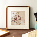 Solid wood photo frame for elegant wall decoration - Black Walnut / 6 pouces 15,2 X 15,2 CM
