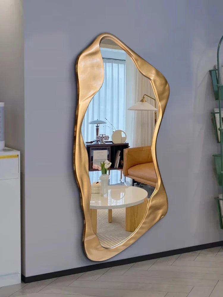 Nordic artistic mirror full format creative elegant frame - view 3