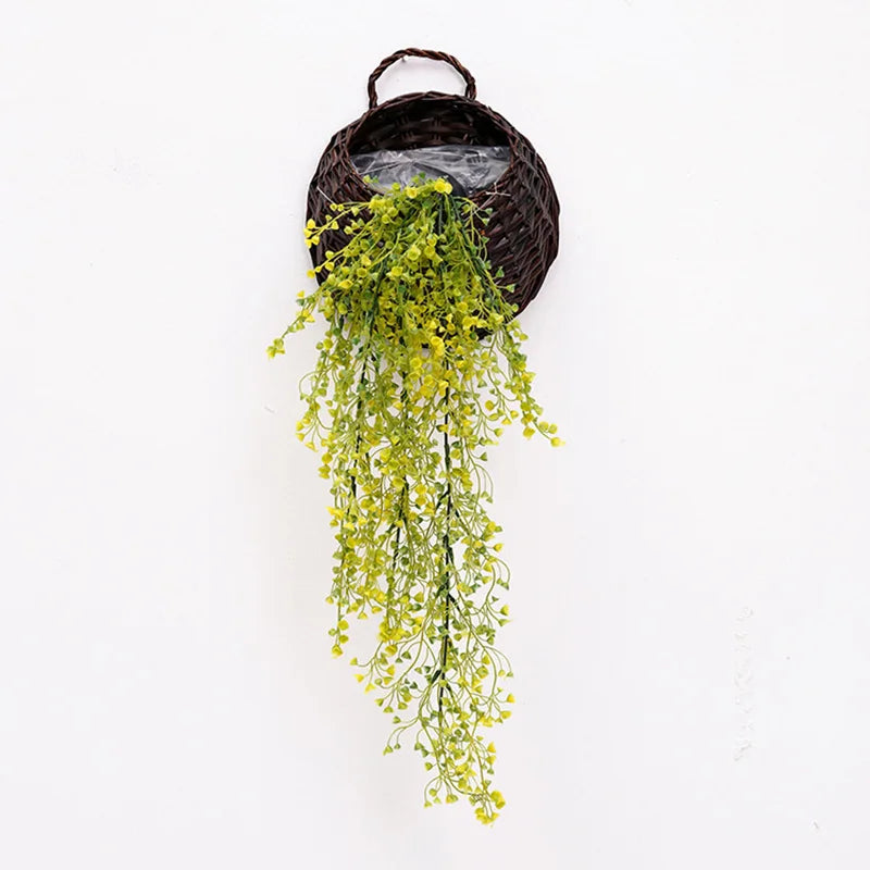 Artificial plants vines willow wall decoration interior wedding balcony - view 3