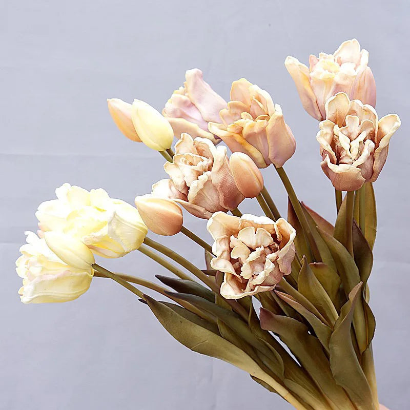 Large baroque silicone tulips luxury decoration for events - view 2
