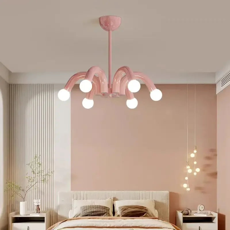 Modern milky white LED during light, living room, bedroom, children's room, creative decoration during light - view 3