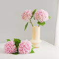 Artificial Hortensia Flower in Silk for Weddings and Parties
