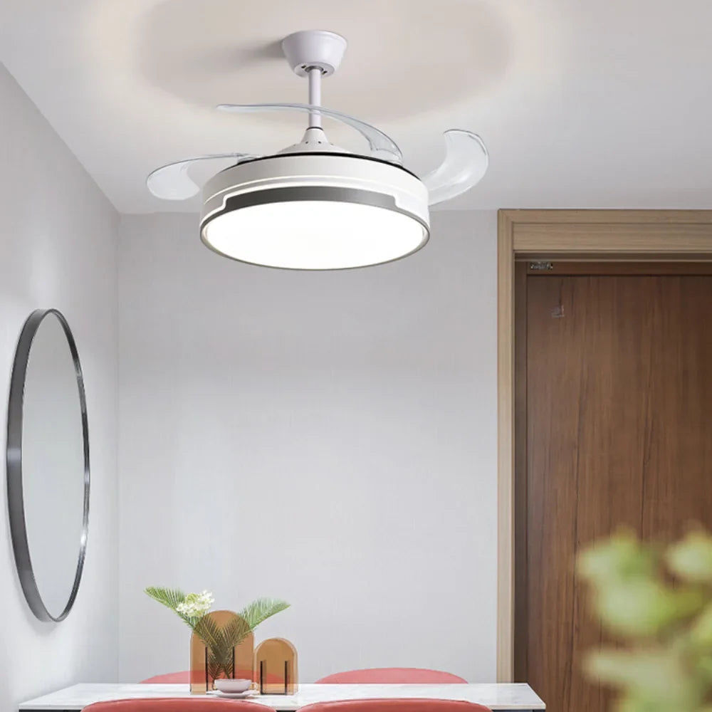 Modern invisible led fan for elegant interior decoration - view 5