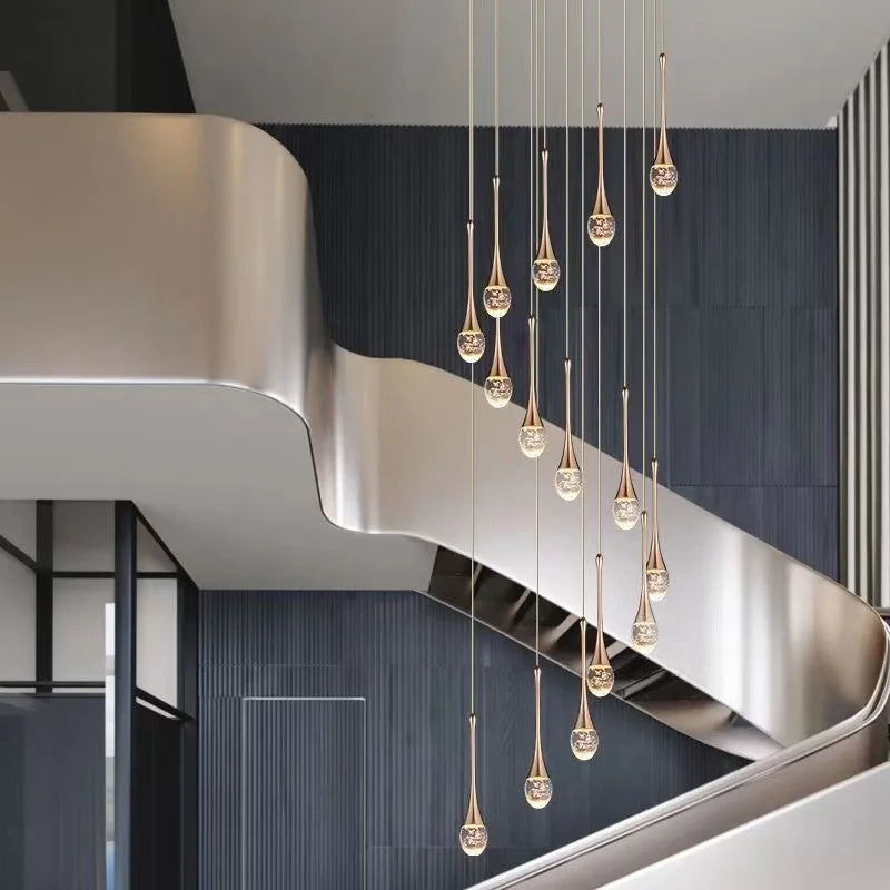 Luxury crystal bubble chandelier for modern decoration - view 4