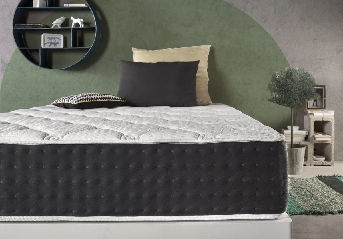 SIMPUR LOW COST, BioGreen mattress, all size, height 30 CM, Natural therapy Relax, firmness and adaptability, hypoallergenic 100%, mattresses, 90x190, 135x190, 150x190 - view 4