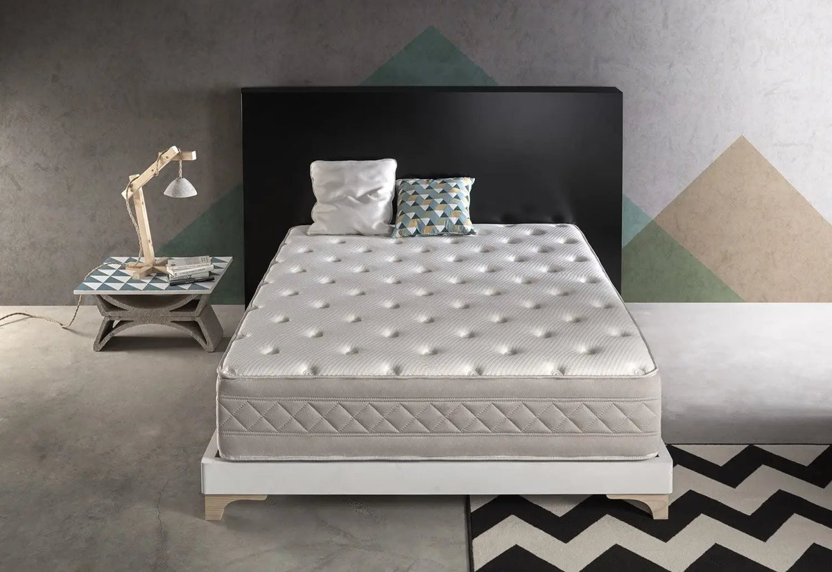 SIMPUR LOW COST, Crystal Royalty mattress, all sizes, height 30 Cm, foam, viscoelastic, Total independence of beds, ergonomic, anatomical, 11 comfort zones, mattresses, 135x190, 150x190, 90x190 - 135x190 cm